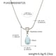 P1433-Steel necklace 40+5CM Picture2