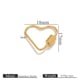 Heart turnbuckle-glossy 18*17 Picture4