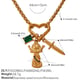 XL501G1 gold necklace Picture5