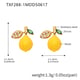 TXF288-1 Lemon White Diamond Earrings Picture3