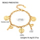 RE002-P Gold DIY Bracelet 16+5cm Picture12