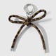 Brown leopard keychain 1