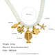 Opal Sea Life Pendant - Gold - 2 Picture2