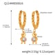Q114-Gold Earrings