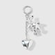 1 silver keychain