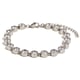 Round Zirconia Bracelet-Steel-White Diamond Picture4