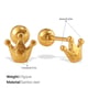 EH1215G Piercing Earrings Picture4