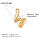 Gold color/One Size/Ring style 3 Picture3
