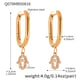 Q078-Golden earrings