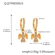 Q127-Gold Earrings Picture3
