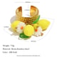 Lemon Pendant Open Ring - Gold Picture3