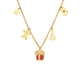 P1665-Christmas gift necklace