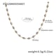 P1528-Black Oil Gold Necklace-45+5cm Picture11