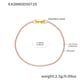 E428-Pink zircon bracelet 16cm Picture7