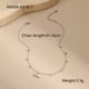 NMSN-K516-1 Steel and White Diamond Necklace Picture2