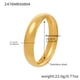Z478-Gold polished bracelet 15mm wide