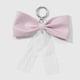 1 pink keychain 