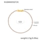 E428-White zircon bracelet 18cm Picture2