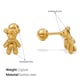 EH1211G Piercing Earrings Picture8