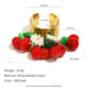Fruit Pendant Open Ring - Gold