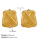 EH111G gold earrings