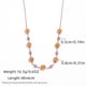 Gold and silver color/One Size/Necklace type 4 Picture4