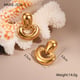 NMSE-J526-1 gold earrings