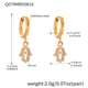 Q079-Golden earrings Picture2