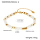 E589-Gold Abacus Bead Bracelet-No. 2 Picture2