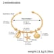 Z495-Golden Starfish Zircon Bracelet Picture5
