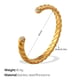 SZ303WEG white diamond gold bracelet 
