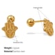 EH1207G Piercing Earrings Picture12