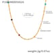 P1693-Gold Necklace-33+5cm