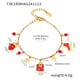 TXE189-Garnet Christmas Multi-element Bracelet Picture2