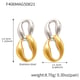 F406-Gold Earrings Picture2