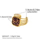 Multicolour/One Size/Ring style 3 Picture3