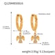 Q129-Gold Earrings Picture5