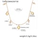 TXP323-Gold Heart Necklace Picture2