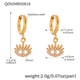 Q092-Gold Earrings Picture8