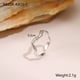 NMSR-K415-1 Steel Wave Ring/One Size Picture6