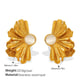 EH798WEG Cat's Eye Gold Earrings Picture7