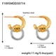 F1095-Gold Earrings Picture6