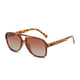 Leopard print frame gradient tea polarized C4 Picture2
