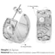EH1194WES white zirconium silver earrings Picture2