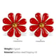 EH760RDG Red Oil Drop Earrings Picture10