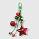 1 red bell star keychain Picture3
