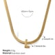 XL459GL gold necklace Picture16