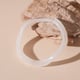 White acrylic geometric bracelet