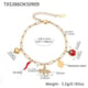 TXS386-Gold DIY Anklet 20.5cm Picture2