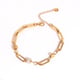 Gold color/One Size/Ring style 5